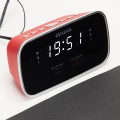 ÷ Radio despertador aiwa cru-19 red 2 puertos usb de carga 5v 2.4a