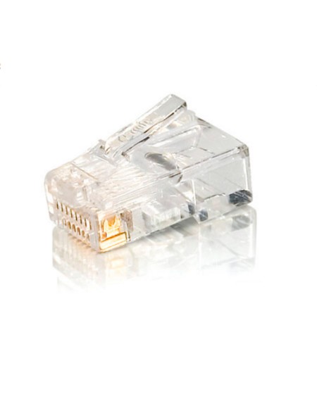 ÷ Kit 100 conectores rj45 equip categoria 5e 121140